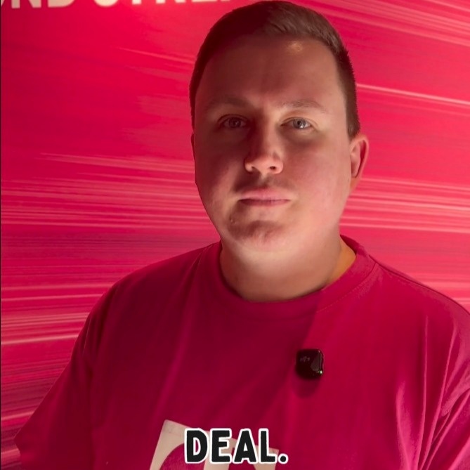 Vorschaubild zu einem Reel über ein Telekom Mobilfunkangebot mit Rauskauf-Möglichkeit, Vertragswechsel und persönlicher Tarifberatung in Homburg, Homburg-Einöd im Globusmarkt und im Telekomshop St. Ingbert