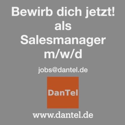 Stellenanzeige als Video-Vorschaubild: DanTel sucht einen Salesmanager m/w/d für Telekommunikation, Mobilfunk, Kundenberatung und Verkauf in Homburg, Homburg-Einöd und St. Ingbert